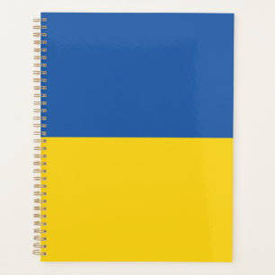 Flag of Ukraine Button Planner