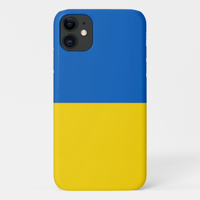 Flag of Ukraine  Case-Mate iPhone Case (Back)