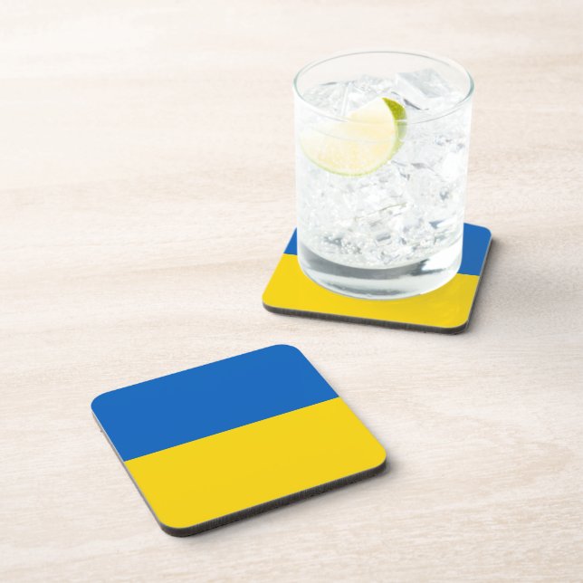 Flag of Ukraine Coaster (Right Side)