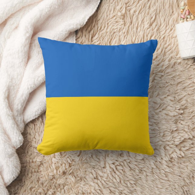 Flag of Ukraine Cushion (Blanket)