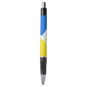 Flag of Ukraine - Dove of Peace - Freedom - Peace 