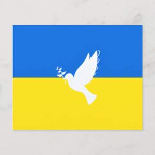 Flag of Ukraine - Dove of Peace - Freedom - Peace Flyer