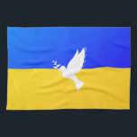 Flag of Ukraine - Dove of Peace - Freedom - Peace Tea Towel<br><div class="desc">Flag of Ukraine - Dove of Peace - Freedom - Peace Support - Solidarity - Ukrainian Flag - Strong Together - Freedom Victory ! Let's make the world a better place - everybody together ! A better world begins - depends - needs YOU too ! You can transfer to 1000...</div>
