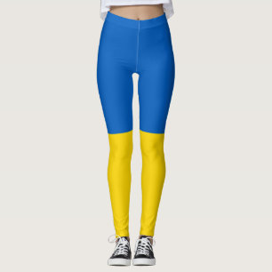 Flag of Ukraine Leggings