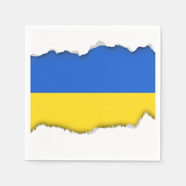 Flag of Ukraine Napkin (Front)