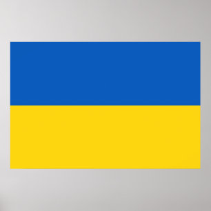 Flag of Ukraine Poster