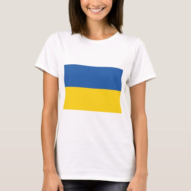 Flag of Ukraine T-Shirt (Front)