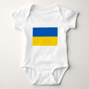 Flag of Ukraine - Ukrainian Flag - Прапор України Baby Bodysuit