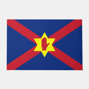 Flag of Ulster Nation (Northern Ireland) Doormat