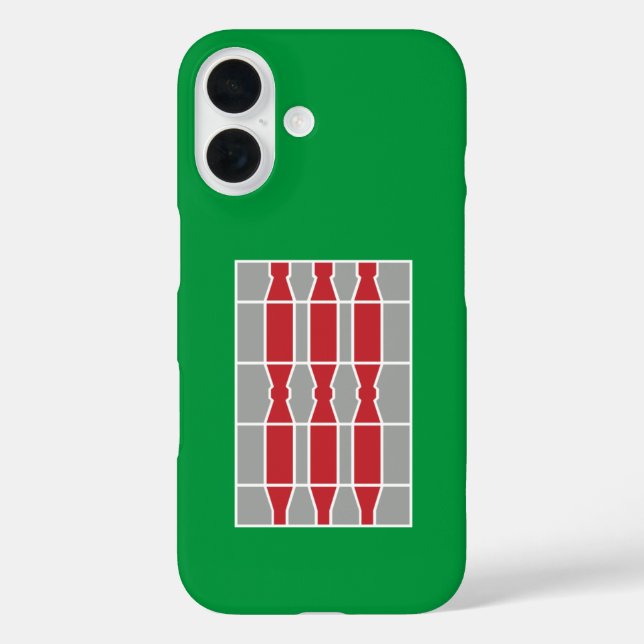 flag of Umbria, Italy Case-Mate iPhone Case (Back)