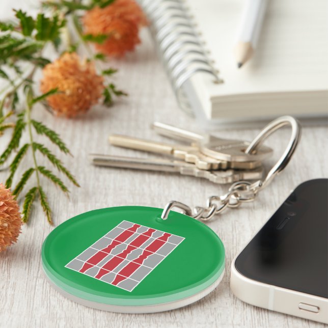 Flag of Umbria (Italy)  Key Ring (Front Right)