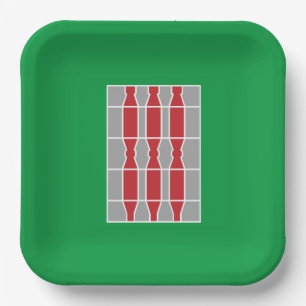 Flag of Umbria (Italy) Paper Plate