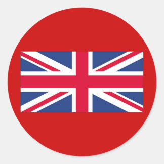 Flag of United Kingdom Classic Round Sticker