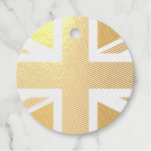 Flag of United Kingdom Favour Tags