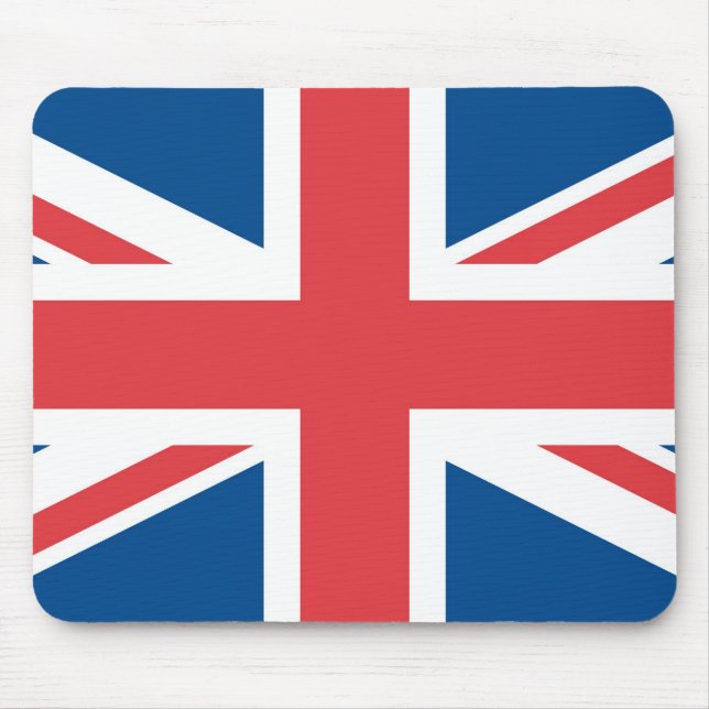 Flag of United Kingdom of The Great Britain Mouse Pad (Front)