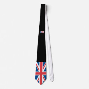 Flag of United Kingdom of The Great Britain Tie
