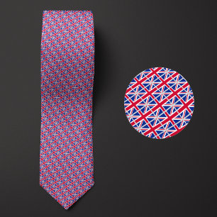 Flag of United Kingdom Pattern Tie