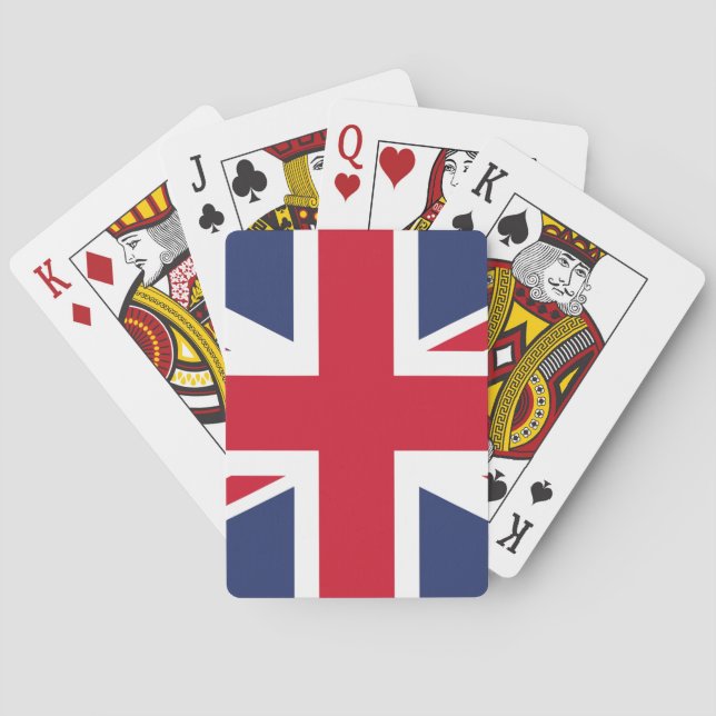 Flag of United Kingdom Playing Cards (Back)