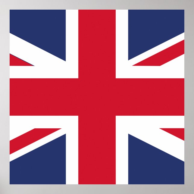 Flag of United Kingdom Poster (Front)