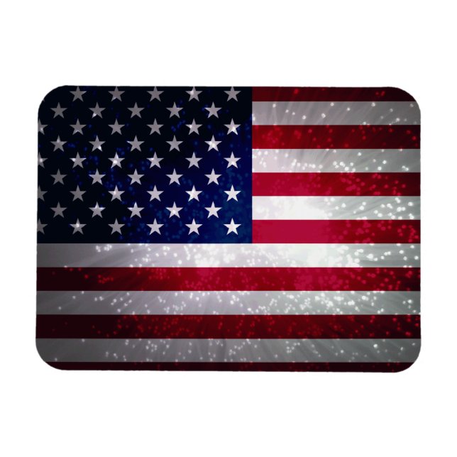 Flag of United States Magnet (Horizontal)