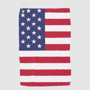 Flag of United States of America Golf Towel