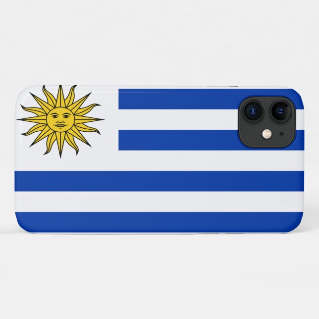 Flag of Uruguay Case-Mate iPhone Case (Back (Horizontal))