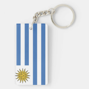 Flag of Uruguay Key Ring