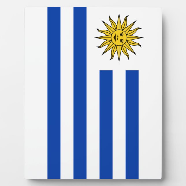 Flag of Uruguay Plaque (Front)
