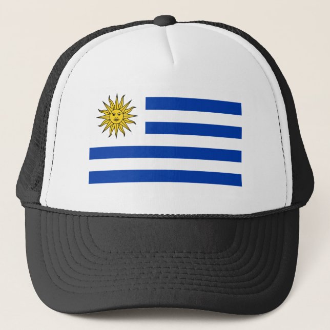 Flag of Uruguay Trucker Hat (Front)