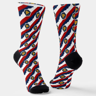 Flag of Utah (Beehive Flag) Socks