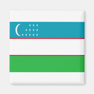 Flag of Uzbekistan Magnet