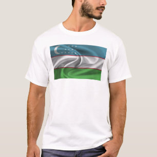 Flag Of Uzbekistan T-Shirt