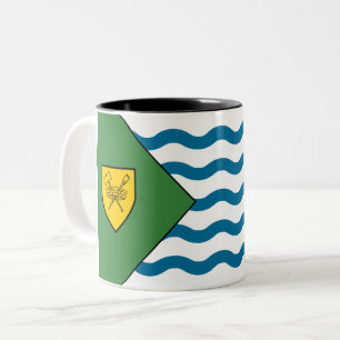 Flag of Vancouver (British Columbia, Canada) Two-Tone Coffee Mug