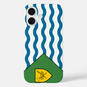 Flag of Vancouver, British Columbia iPhone 16 Case