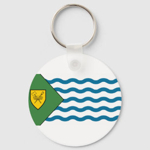 Flag of Vancouver, British Columbia Keychain