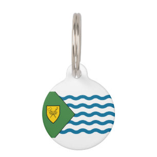 Flag of Vancouver, British Columbia Pet ID Tag