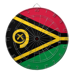 Flag of Vanuatu Dartboard