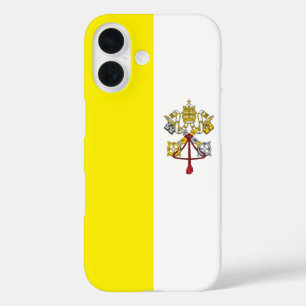 Flag of Vatican City iPhone 16 Case