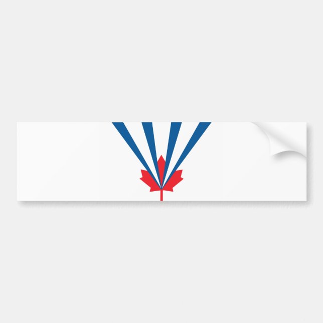 Flag of Vaughan (Ontario, Canada) Bumper Sticker (Front)
