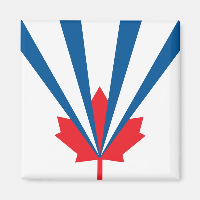 Flag of Vaughan (Ontario, Canada) Magnet (Front)