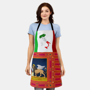Flag of Veneto (Italy) Apron