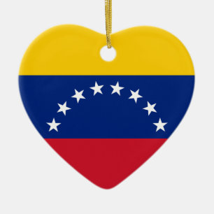 Flag of Venezuela - Bandera Venezolana Ceramic Ornament