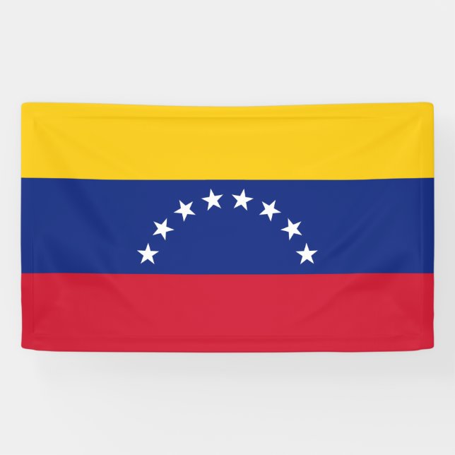 Flag of Venezuela Banner (Horizontal)