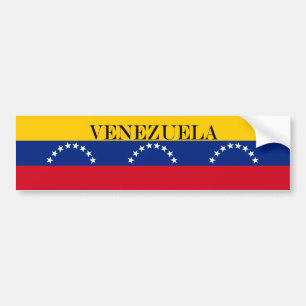 Flag of Venezuela Bumper Sticker