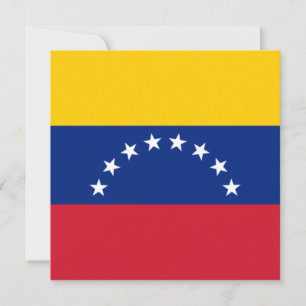 Flag of Venezuela Card