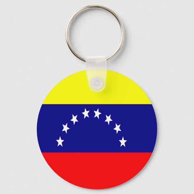 Flag of Venezuela Key Ring (Front)