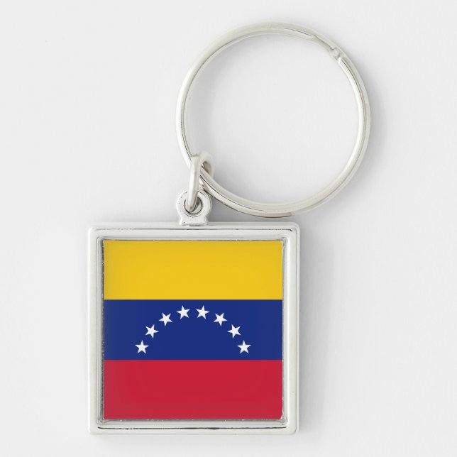 Flag of Venezuela Key Ring (Front)
