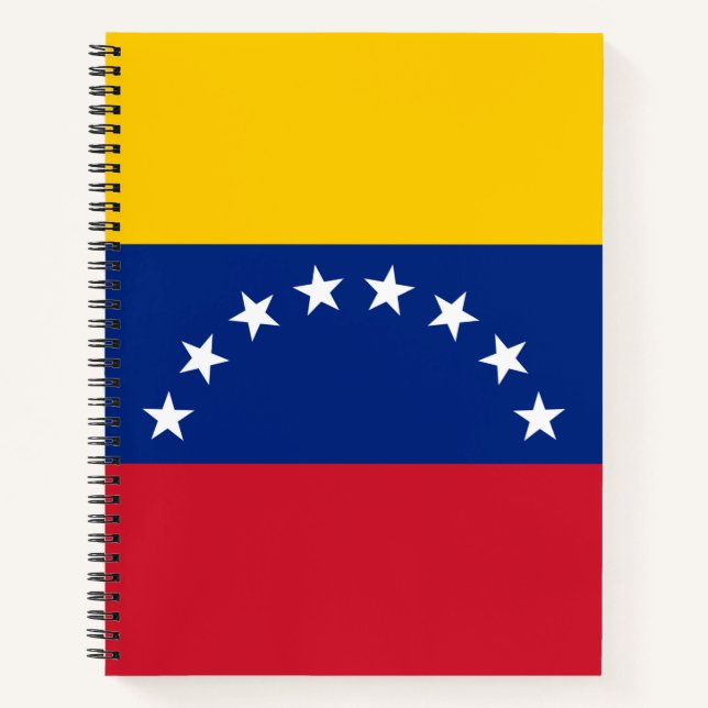 Flag of Venezuela Notebook (Front)