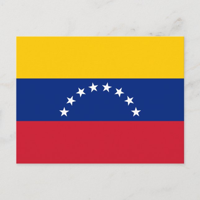 Flag of Venezuela Postcard (Front)