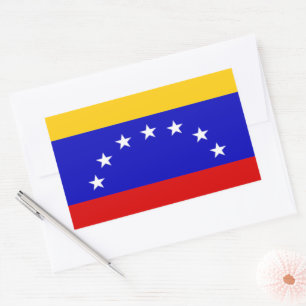 Flag of Venezuela Rectangular Sticker
